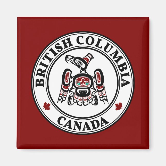 Aimant Côte du Pacifique Nord-Ouest Kaigani Thunderbird B (Devant)