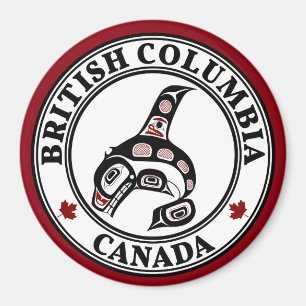 Aimant Côte du Pacifique Nord-Ouest L'art haïda La balein