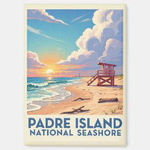 Aimant Côte nationale de l'île de Padre