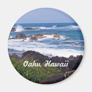Aimant Côte Nord sur l'île d'Oahu à Hawaii