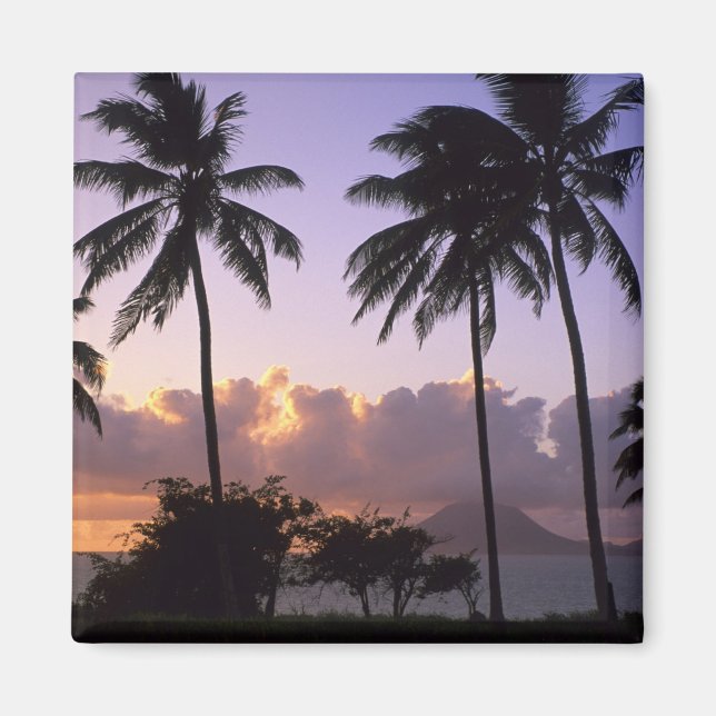 Aimant Côte Saint-Kitts (Devant)