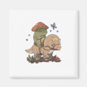 Aimant Cottagecore Grenouille Esthétique Champignon Mign