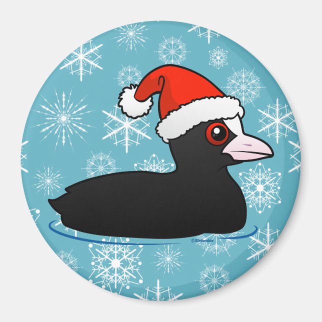 Aimant Cotte d'Eurasie père Noël (Devant)