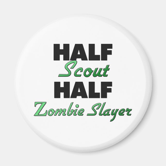 Aimant Couche demi-scouts demi-zombie (Devant)