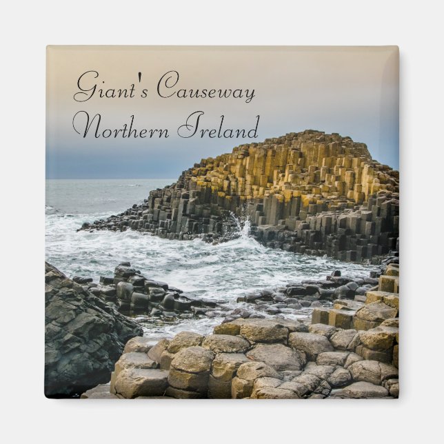 Aimant Coucher de soleil à la Chaussée des Géants (Devant)