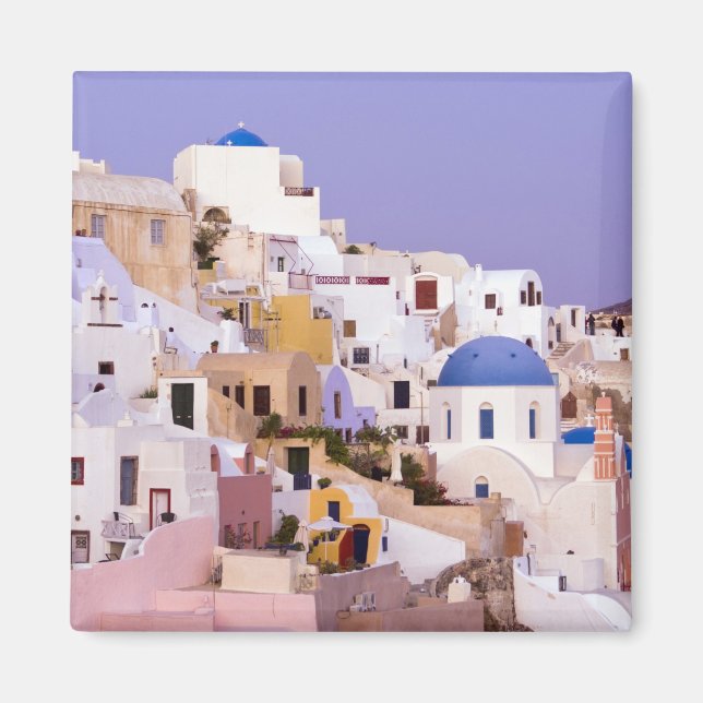 Aimant Coucher de soleil à Oia, Santorin 2 (Devant)