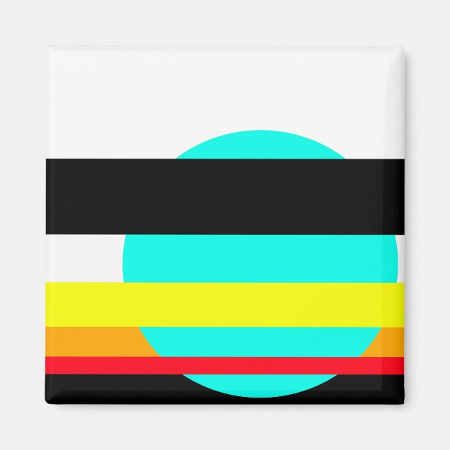 Aimant Coucher de soleil martien (Devant)