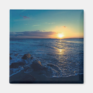 Aimant Coucher de soleil Ocean Horizon