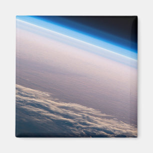 Aimant Coucher De Soleil Orbital Au Large De La Côte De C