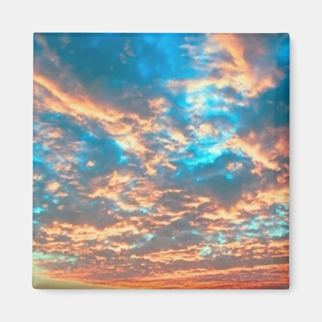 Aimant Coucher du soleil (Devant)