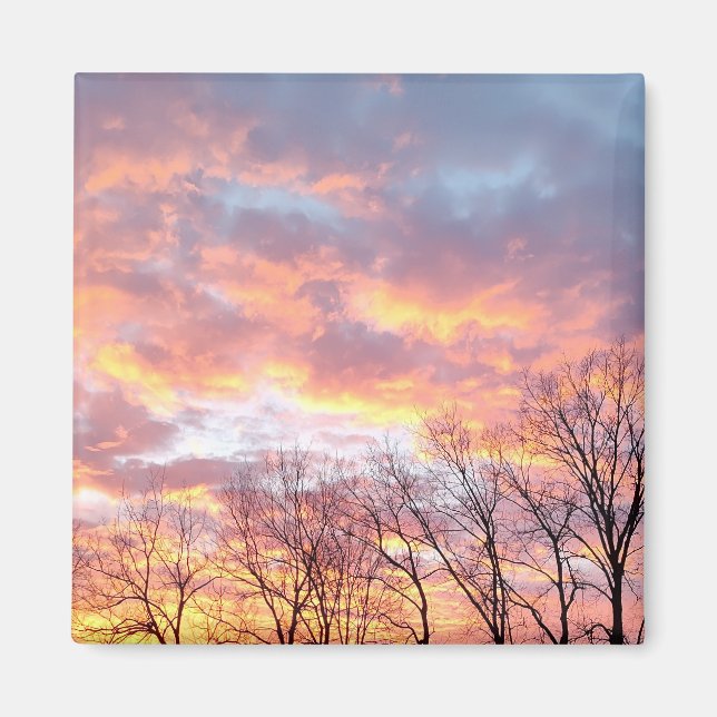 Aimant Coucher du soleil (Devant)