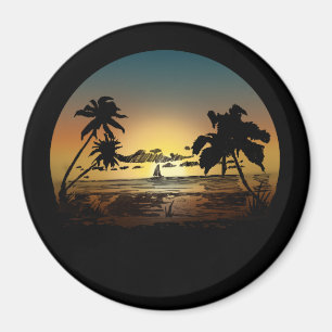 Aimant Coucher du soleil