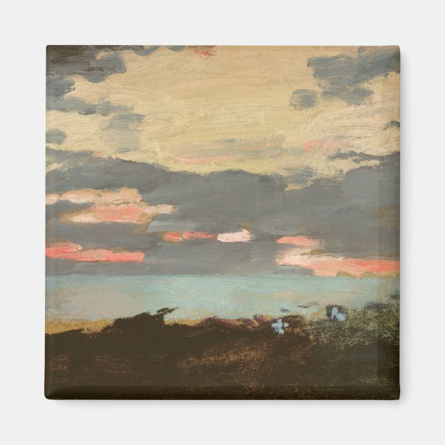 Aimant Coucher du soleil, Baie de Saco (Devant)