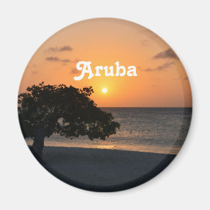 Aimant Coucher du soleil de plage d'Eagle