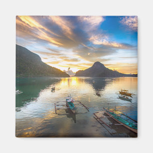 Aimant Coucher du soleil en EL Nido