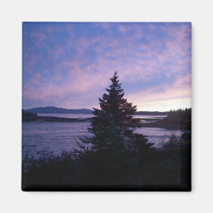 Aimant Coucher du soleil, Île déserte de Mt.