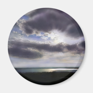 Aimant Coucher du soleil lever de la ligne d'horizon de l