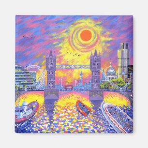 Aimant Coucher du soleil : Piscine de Londres 2013
