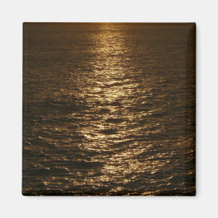 Aimant Coucher du soleil sur l'eau Photographie de l'océa
