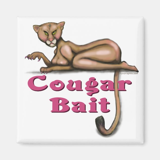 Aimant Cougar Bait (Devant)