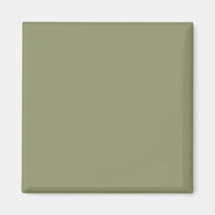Aimant Couleur de couleur foncé vert 91946E, option pour