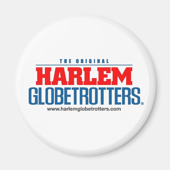 Aimant couleur de logo empilée avec site web (Devant)