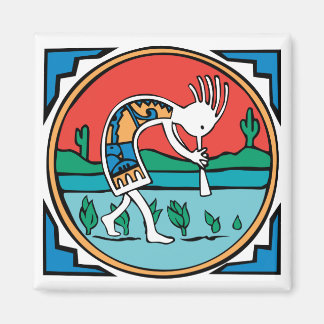 Aimant Couleur Kokopelli