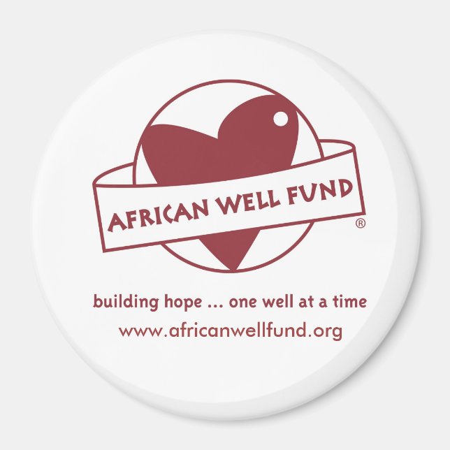 Aimant couleur-logo-AWF, www.africanwellfund.org (Devant)