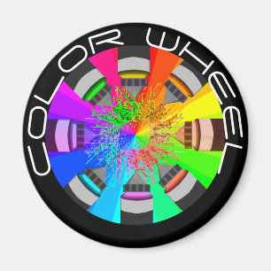 Aimant Couleur Paint Paint Splash