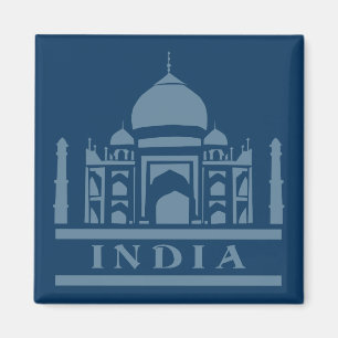 Aimant couleur personnalisé INDIA