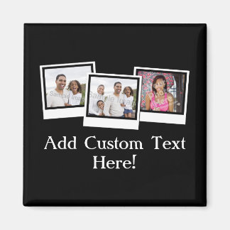 Aimant Couleur personnalisée des images instantanées 3 ph