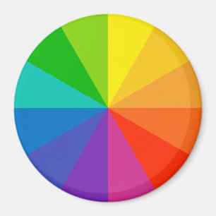 Aimant couleur roue théorie école science teinte disque l