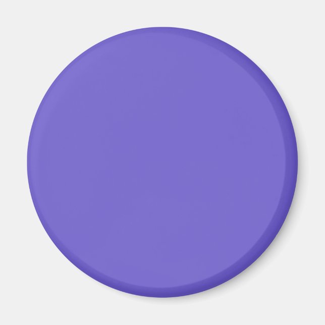Aimant Couleur Slate Blue 6A5ACD - Option pour ajouter un (Devant)