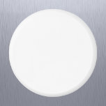 Aimant Couleur solide blanche pure<br><div class="desc">Couleur solide blanche pure</div>