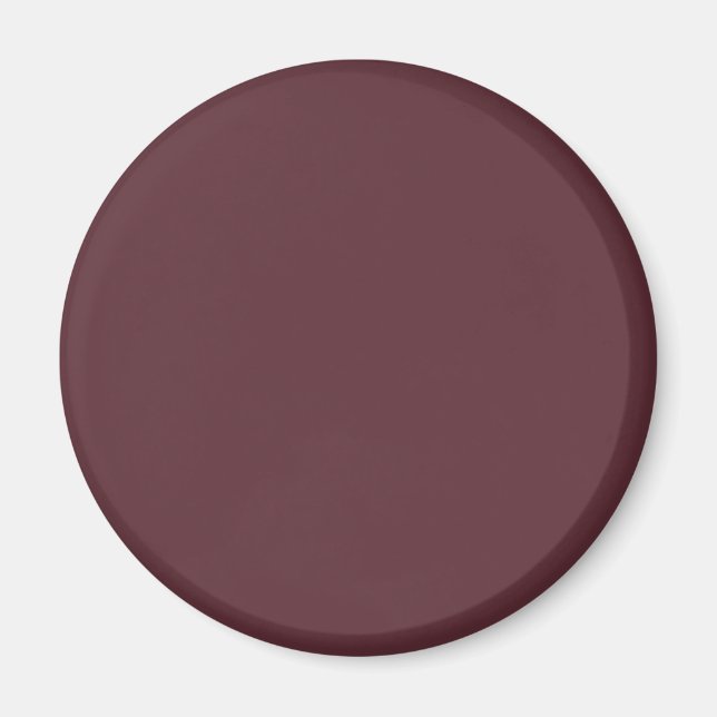 Aimant Couleur unie Marron profond (Devant)