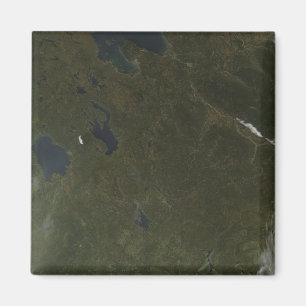 Aimant Couleurs de chute en Russie du nord-ouest