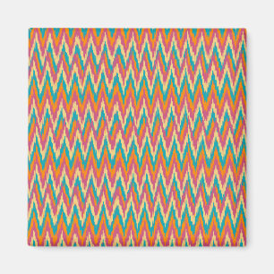 Aimant couleurs d'épice de conception de zigzag d'iKat
