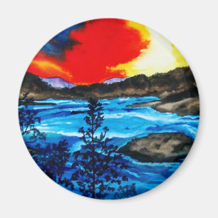 Aimant Couleurs d'Oroville