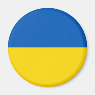 Aimant Couleurs du drapeau ukrainien
