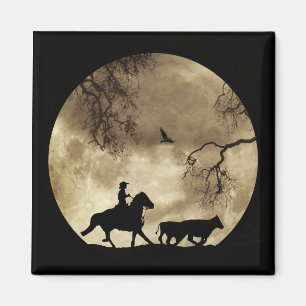 Aimant Country Western Cowboy