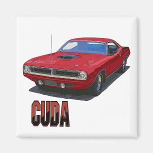 Aimant Coupe Cuda 1970