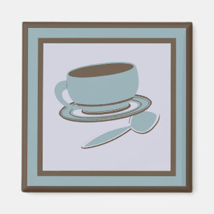Aimant Coupe et cuillère de café