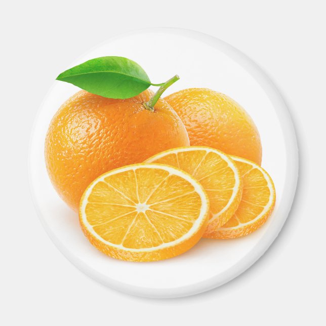 Aimant Couper les oranges (Devant)