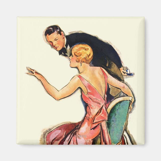 Aimant Couple engagé (Devant)