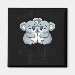 Aimant Couple Koala Correspondant C'est Notre Câlin