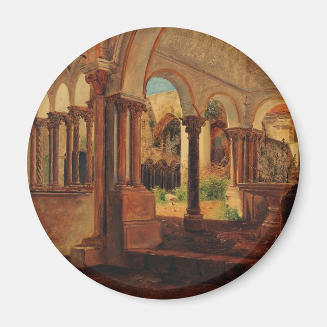 Aimant Cour de monastère abandonné (Devant)