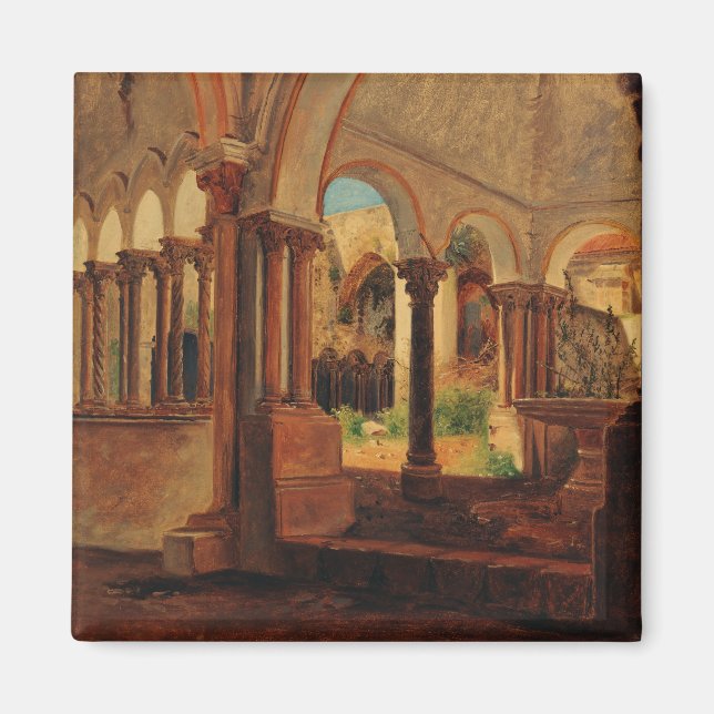 Aimant Cour de monastère abandonné (Devant)