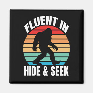 Aimant Courant à cache-cache drôle Bigfoot