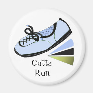 Aimant Coureur Doit Courir