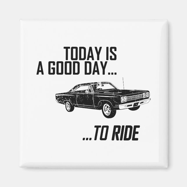 Aimant Coureur du chemin Plymouth 1969 (Devant)